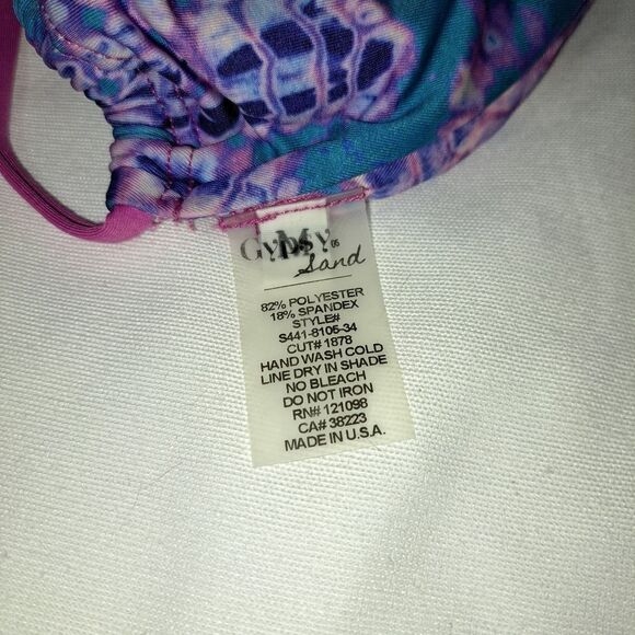 NWT Gypsy 05 Bikini Top - Picture 6 of 7